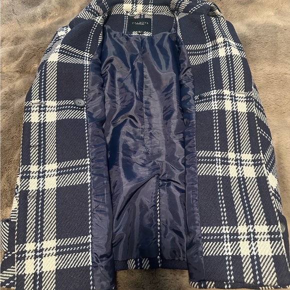 Talbots Double Breasted Plaid Peacoat
Super Cute with Jeans 
Women’s Size 6 - Picture 3 of 10